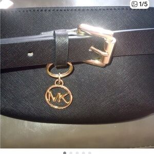 Black Belt with Gold Accents